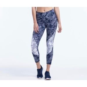 Ellie May Flowers Capri Workout Leggings